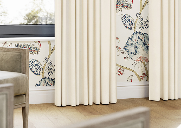 Faux Suede, Parchment - Made to Measure Curtains - Image 5